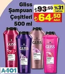 GLİSS ŞAMPUAN GLİSS ŞAMPUAN
